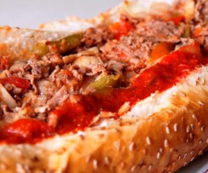 Finicky Rib-Eye Cheese Steak Sub